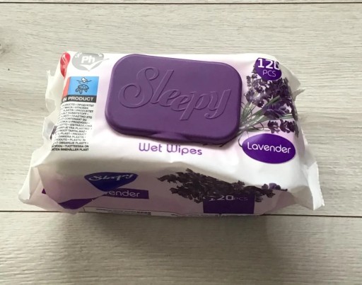 Vlhčené obrúsky Sleepy 120 ks