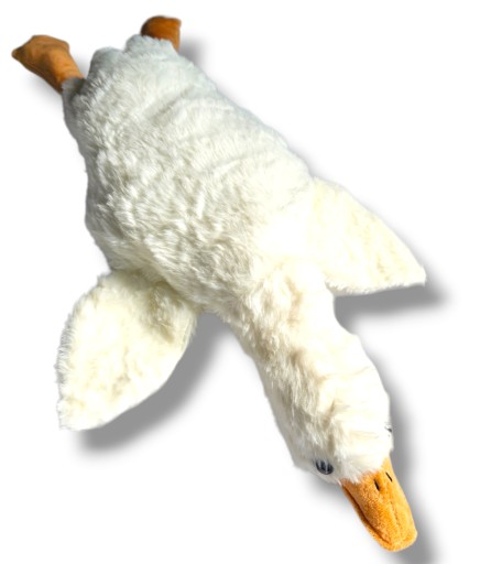 VANKÚŠ MASKOT, PLYŠ, HUS, KAČKA, VEĽKÝ, 50 cm