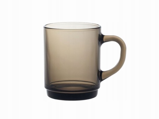 SKLENENÝ hrnček s rúčkou DYMOVÉ SÉPIOVÉ SKLO 260 ML DURALEX