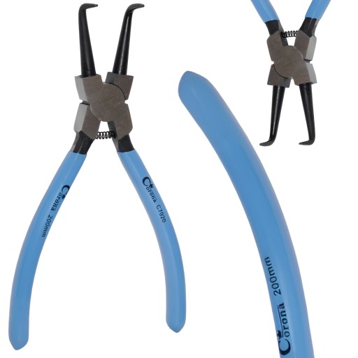 KLIEŠTE SEGER 160 mm VNÚTORNÉ ZAHNUTÉ RICHMANN C7004