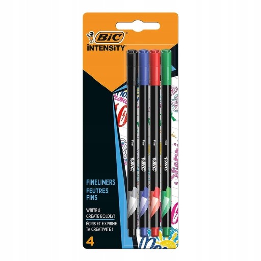 BIC 942082 INTENSITY FINE CLAS MIX BL 4