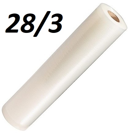 FÓLIA NA VÁKUOVÉ ZVÁRANIE STROJNÚK 28cm NÁHRA 3m