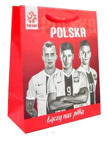 MALÁ DARČEKOVÁ TAŠKA POĽSKÝ NÁRODNÝ FUTBAL NÁRODNÝ