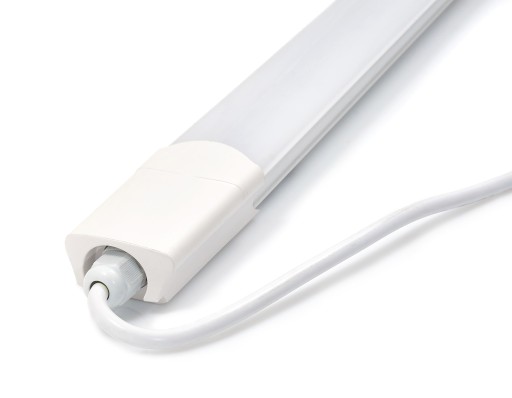 Prisadené LED svietidlo 60cm 18W 230V Hermetické pre garážovú dielňu 4500K