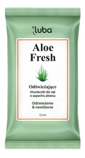 Ľuba ALOE VLHČENÉ VLHČENÉ Utierky 15 KS