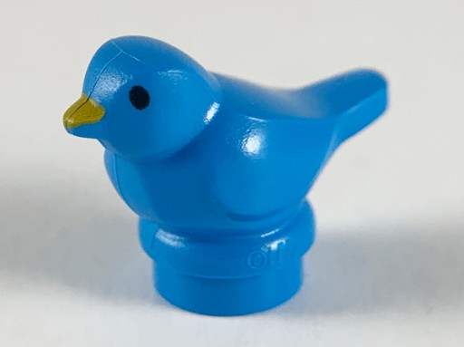 LEGO 41835pb01 BIRD LITTLE azúrová NOVINKA (1g)