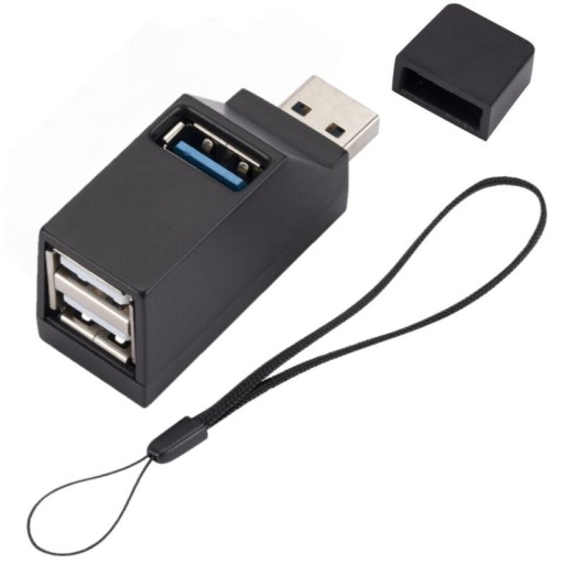 HUB rozbočovač USB 3.0 na 1x USB 3.0 + 2x USB 2.0