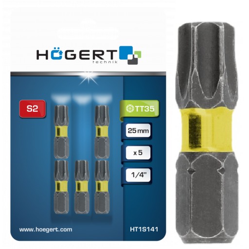 Nárazový skrutkovač Hogert Torx 35