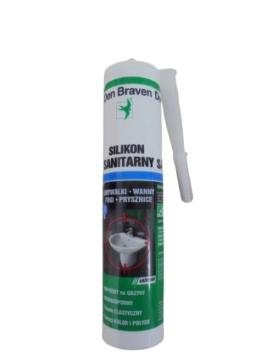Sanitárny silikón HNEDÝ Den Braven 280 ml