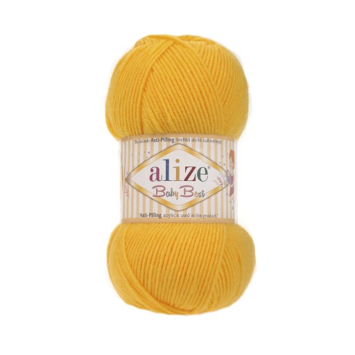 Alize Baby Best 216 žltá