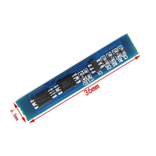 BMS 2S Li-ion 18650 nabíjačka 3A 7,4V 8,4V