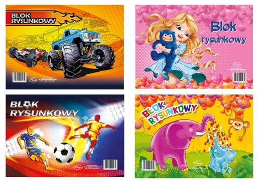 Podložka na kreslenie A4, 20 listov, biely Protos