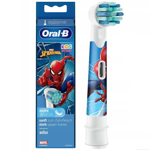 ORAL-B STAGES SPIDERMAN EB10S KIDS TIP PRE DETI