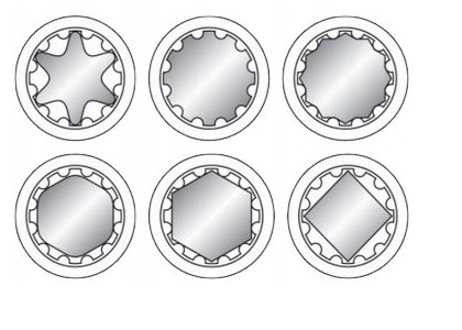 ZAOHNUTÝ KOMBINOVANÝ DRÁŽKOVÝ KĽÚČ 13 MM 09-463
