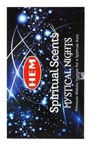 Vonné tyčinky MYSTICAL NIGHTS 15g NATURAL Peľ