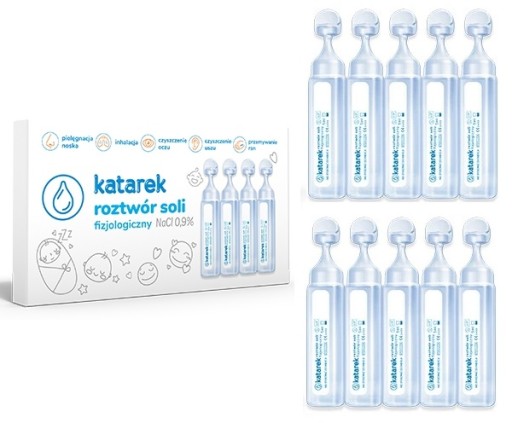 KATAREK FYZIOLOGICKÁ SOĽ PRE BOJČATÁ 10x5ml