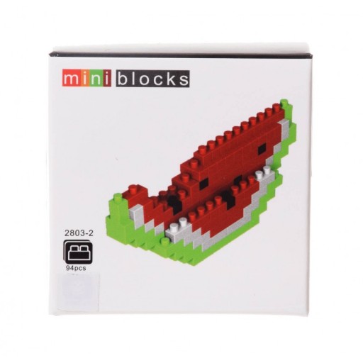MINI OVOCNÉ BLOKY STAVEBNÁ SADA RÔZNE VZORY