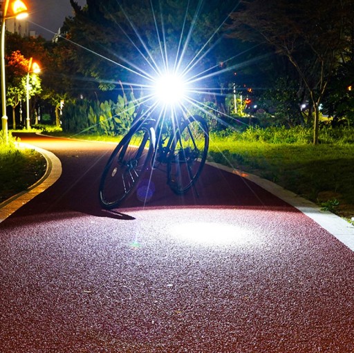 PREDNÉ OSVETLENIE BICYKLA 5 LED PB XY-106