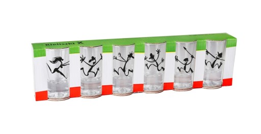 Pohár X 25ml Dzika Kolekcja KPL6, dar