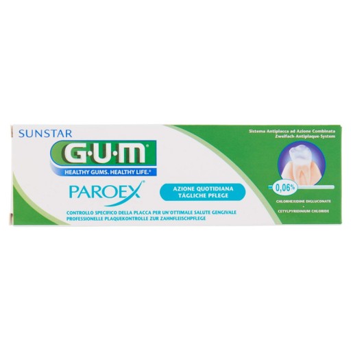 GUM Paroex Soothing Gums Fluoride zubná pasta