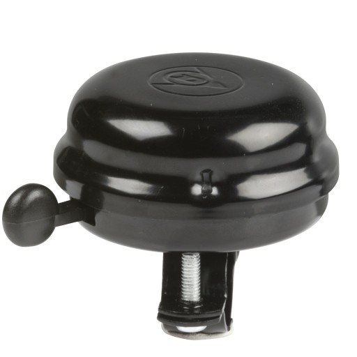 Zvonček na bicykel CLASSIC LOUD, čierny DUNLOP 57mm