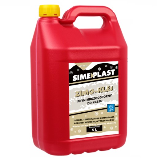 Mrazuvzdorná kvapalina na lepidlo ZIMO-KLEJ Sime Plast 1L