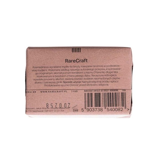 Mydlo na bradu RareCraft Cognac 110g