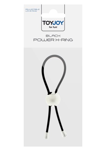 Upínacia slučka Utiahne erekčný krúžok na penis - Power X Black
