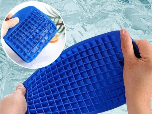 SILIKÓNOVÁ FORMA na ČOKOLÁDU, pralinky, KOCKY ĽADU