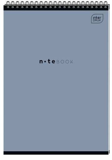 NOTEBOOK A5/100k MRIEŽKOVÝ HORNÝ ŠPIRÁLOVÝ NOTEBOOK