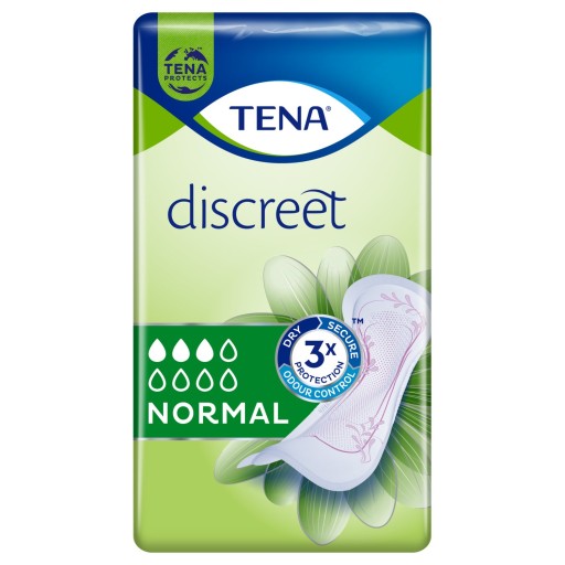Tena, Discreet Normal, Hygienické vložky, 15 kusov z Nemecka