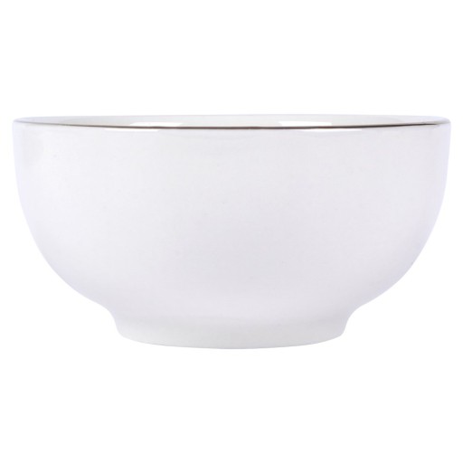PORCELÁNOVÁ misa, biele zlato, šalátová misa na šalátové pochutiny, 200 ml