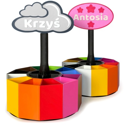KAJAWIS Cloud topper pre rotačný triedič, sivý NAME CHILD ECO