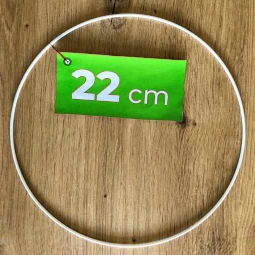 Prsteň lapač snov, základňa Macrame, 22 cm