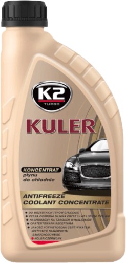 K2 KULER RED Koncentrát pre radiátory G12/G12+