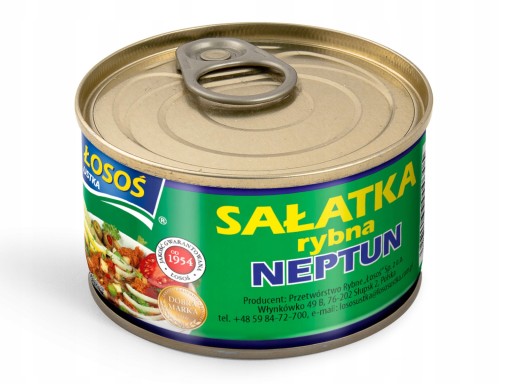 Rybí šalát Neptún Losos Ustka 0,17 kg