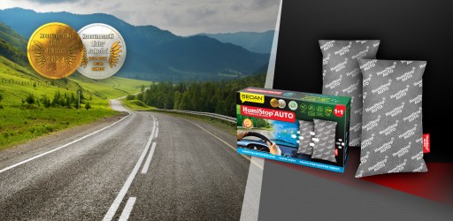HUMISTOP Auto absorbér vlhkosti do auta 2x250g ekologický POĽSKO