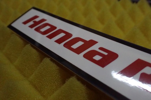 NÁLEPKA HONDA RACING HRC 19,5 x 3 cm