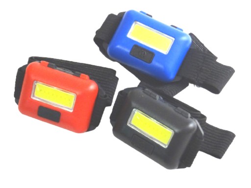 COB HLAVNÁ LAMPA 3W LED HLAVNÁ LAMPA LED LAMPA turistická 1007