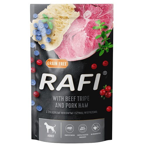 DOLINA NOTECI MOKRÉ KRMIVO RAFI PSA ŽALÚDOK OX 500g