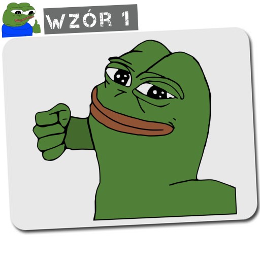 PEPE THE FROG MOUSE PAD SAD FROG MEME