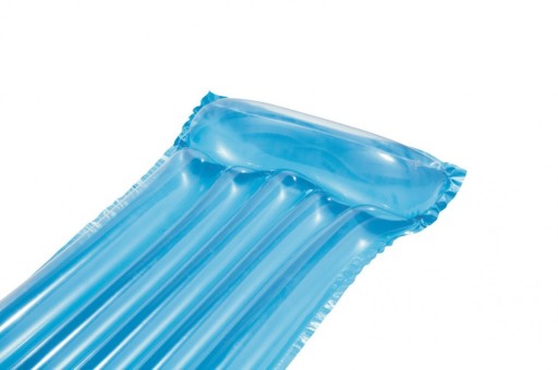 Farebný plážový matrac Transparent 183 x 76 cm BESTWAY Blue