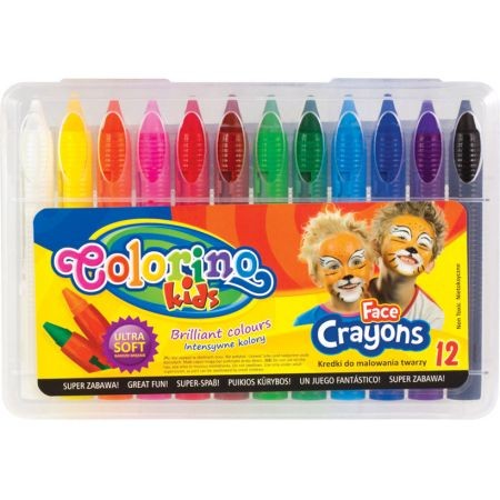 Colorino pastelky na maľovanie na tvár 12 farieb
