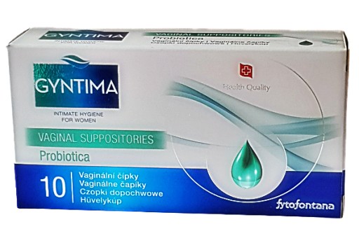 Probiotica Gyntima vaginálne čapíky 10 ks.