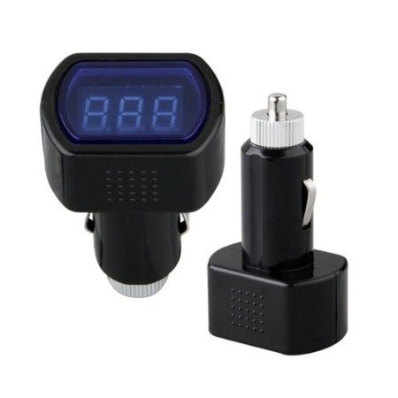 Digitálny 12/24V voltmeter s LED displejom