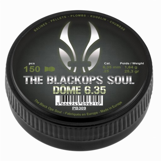 Black Ops Dome pelety 6,35 mm 150 ks.