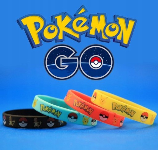 SILIKÓNOVÝ NÁRAMOK PIKACHU POKEMON GO KIDS