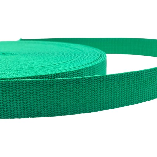 NOSNÁ PÁSKA zelený polypropylénový popruh 40mm