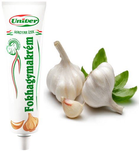MAĎARSKO Cesnaková pasta tuba 160g Fokhagymakrém
