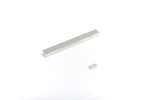 Neodymový tanierový magnet MPŁ 10x5x1,5 N38 10 ks